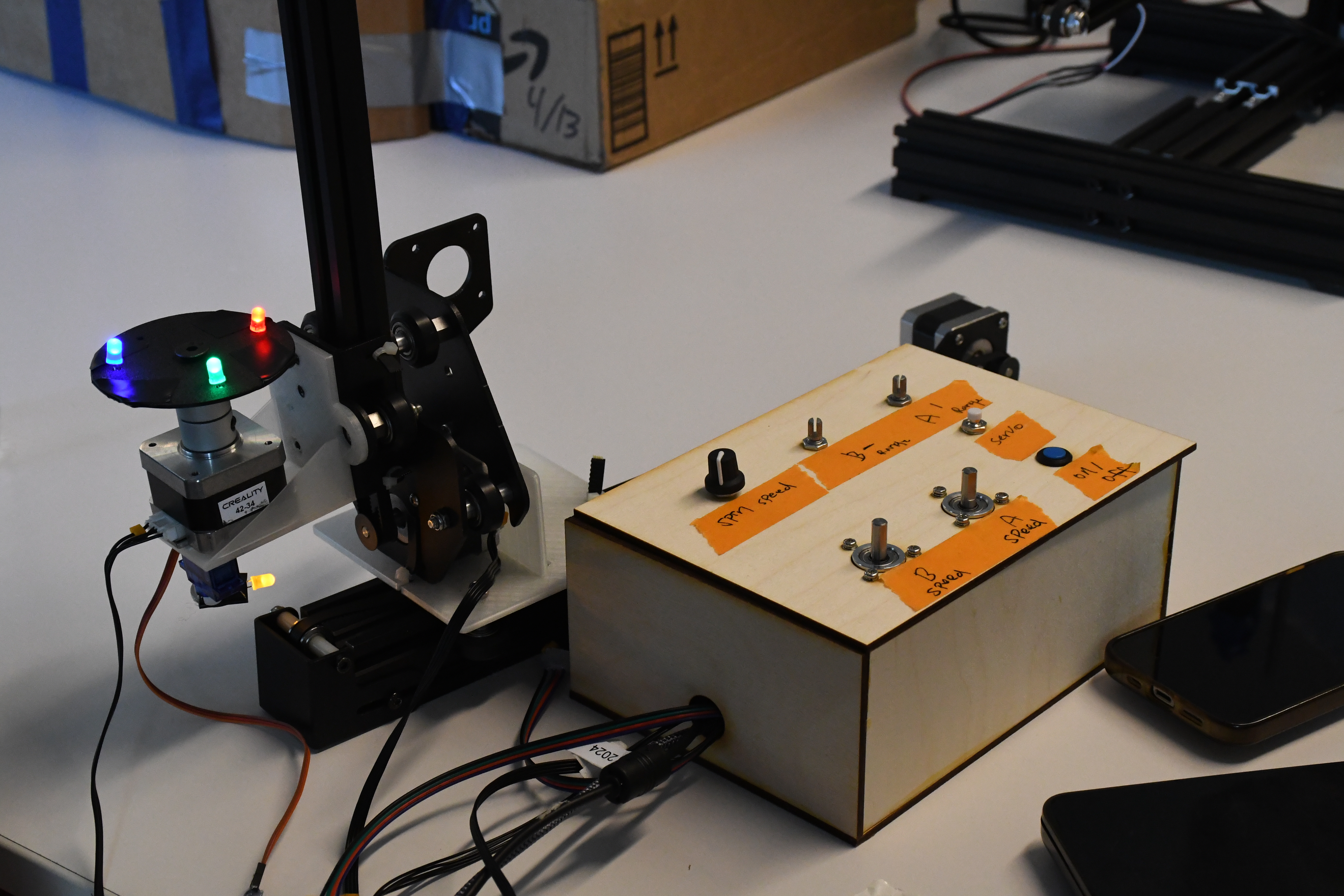 Hardware setup photo